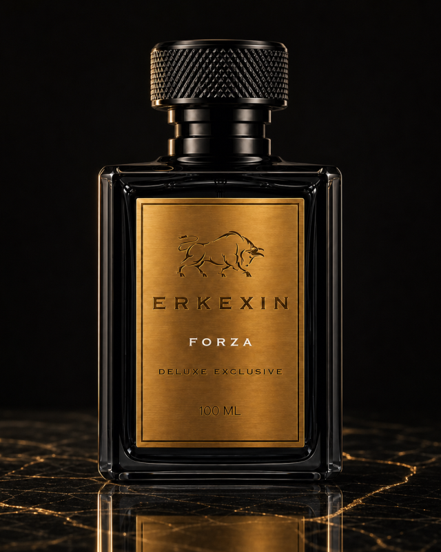 Erkexin Forza Extrait De Parfum 100 ML siyah şişe ana ürün görseli