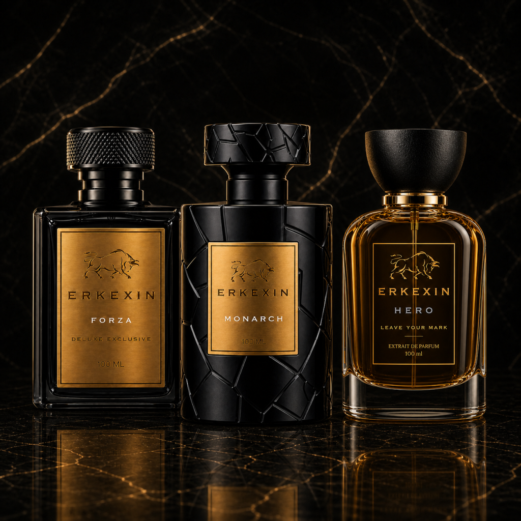 Erkexin Forza Monarch ve Hero 3lü parfüm seti görseli