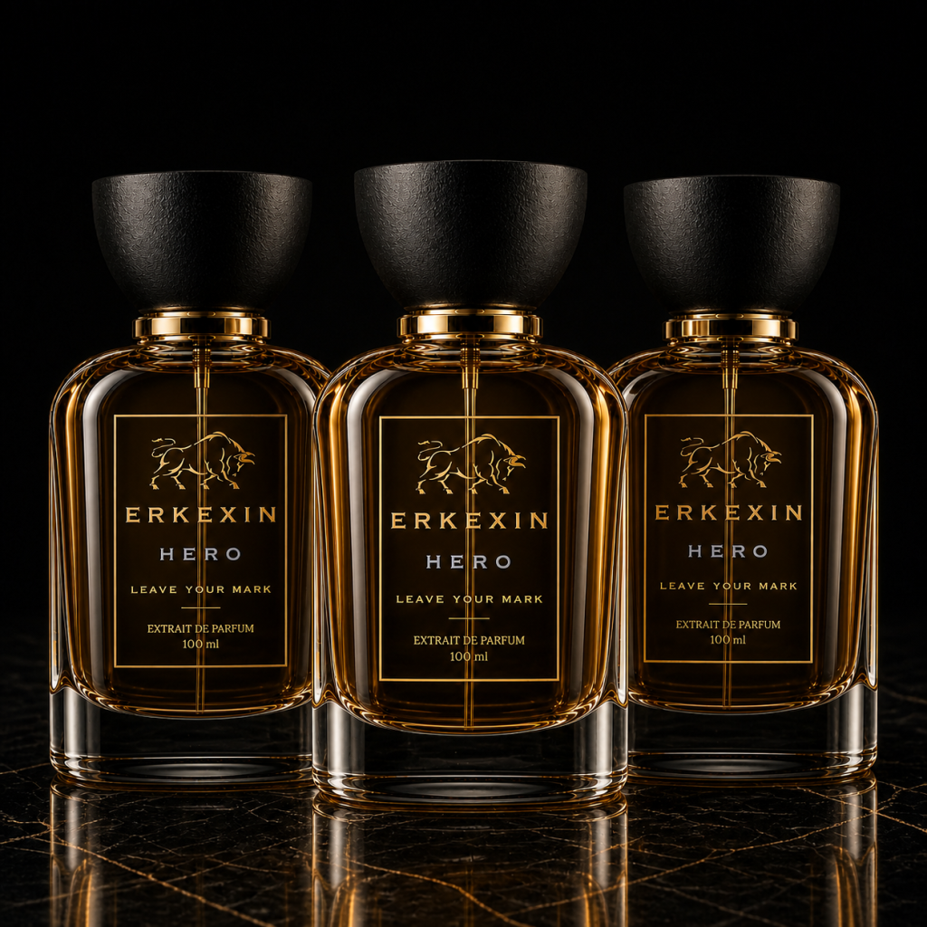 Erkexin Hero 3lü parfüm seti üç şişe ürün görseli