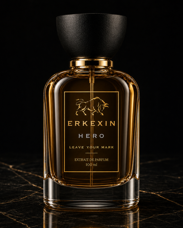 Erkexin Hero Extrait De Parfum 100 ML amber şişe ana ürün görseli