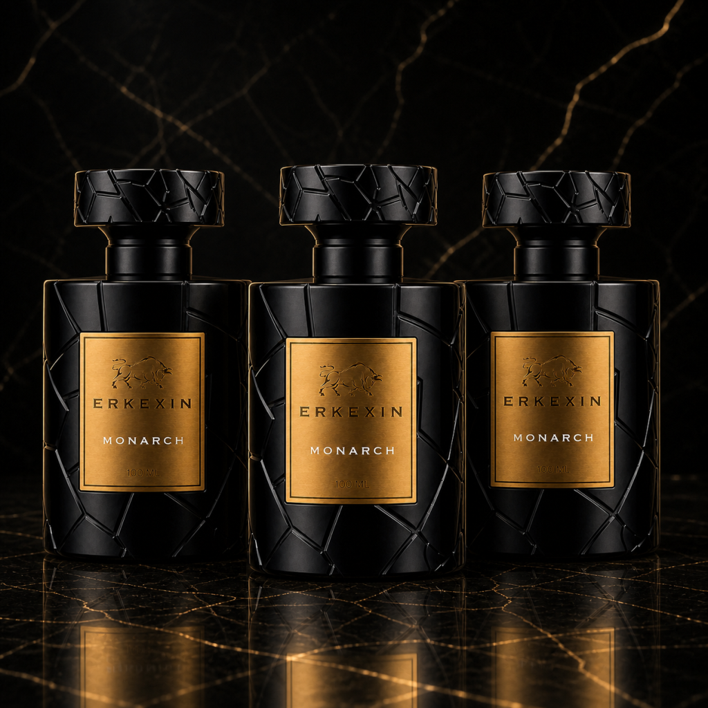 Erkexin Monarch 3lü parfüm seti üç şişe ürün görseli